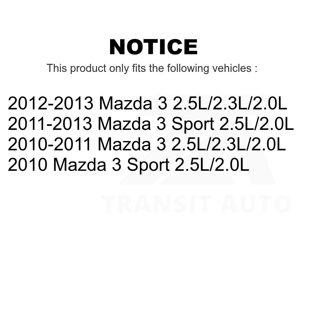 Mpulse HVAC Blower Motor Control Module SEN-2BMR0593 For Mazda 3 Sport