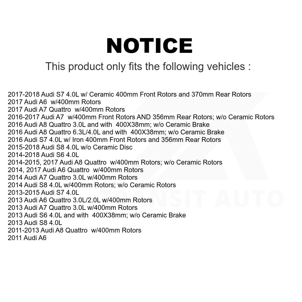 Mpulse Disc Brake Pads Wear Sensor SEN-2BWS0015 For Audi A6 Quattro A8 A7 S6 S7 S8