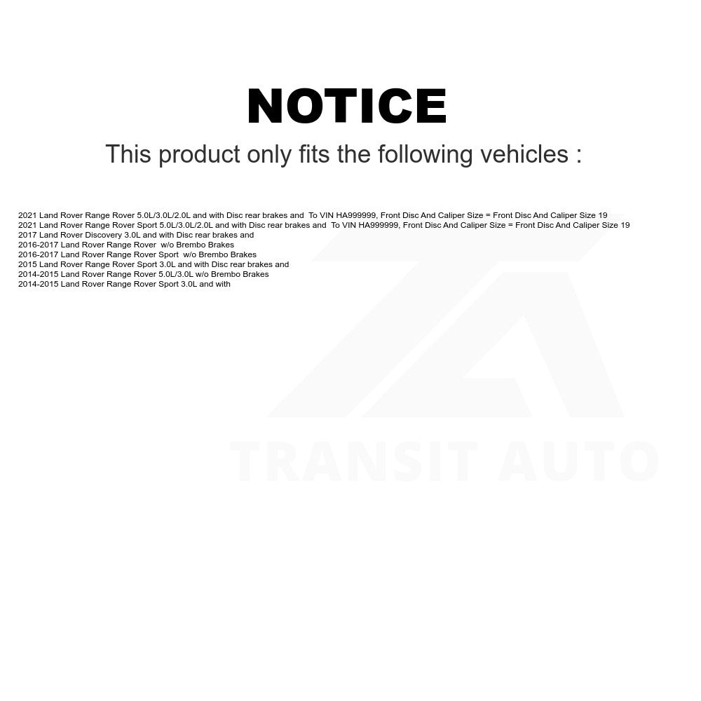 Mpulse Front Disc Brake Pads Wear Sensor SEN-2BWS0057 For Land Rover Range Sport Discovery