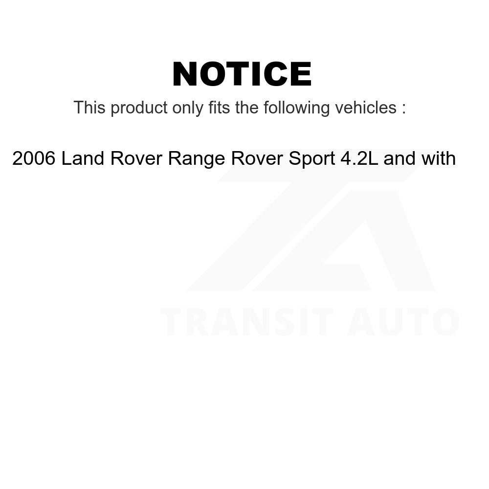 Mpulse Front Disc Brake Pads Wear Sensor SEN-2BWS0189 For 2006 Land Rover Range Sport 4.2L with