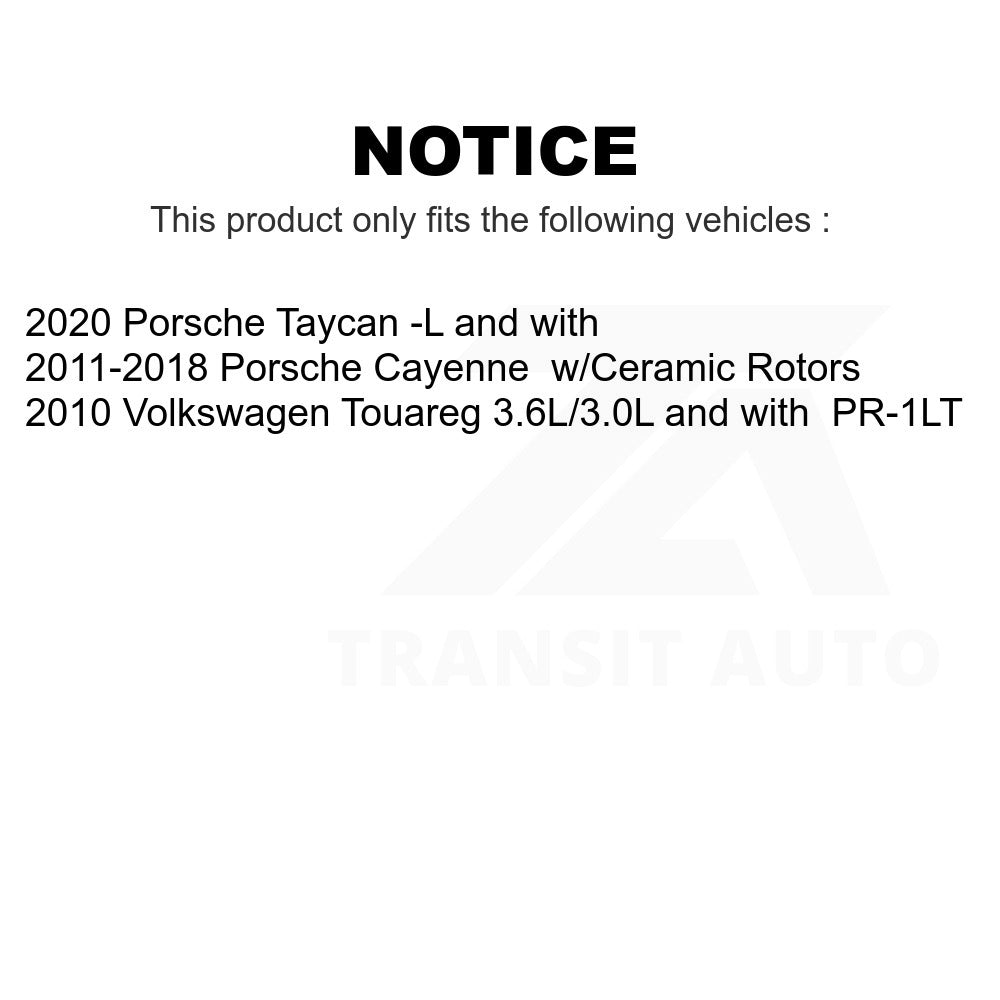 Mpulse Front Disc Brake Pads Wear Sensor SEN-2BWS0216 For Porsche Cayenne Volkswagen Touareg Taycan
