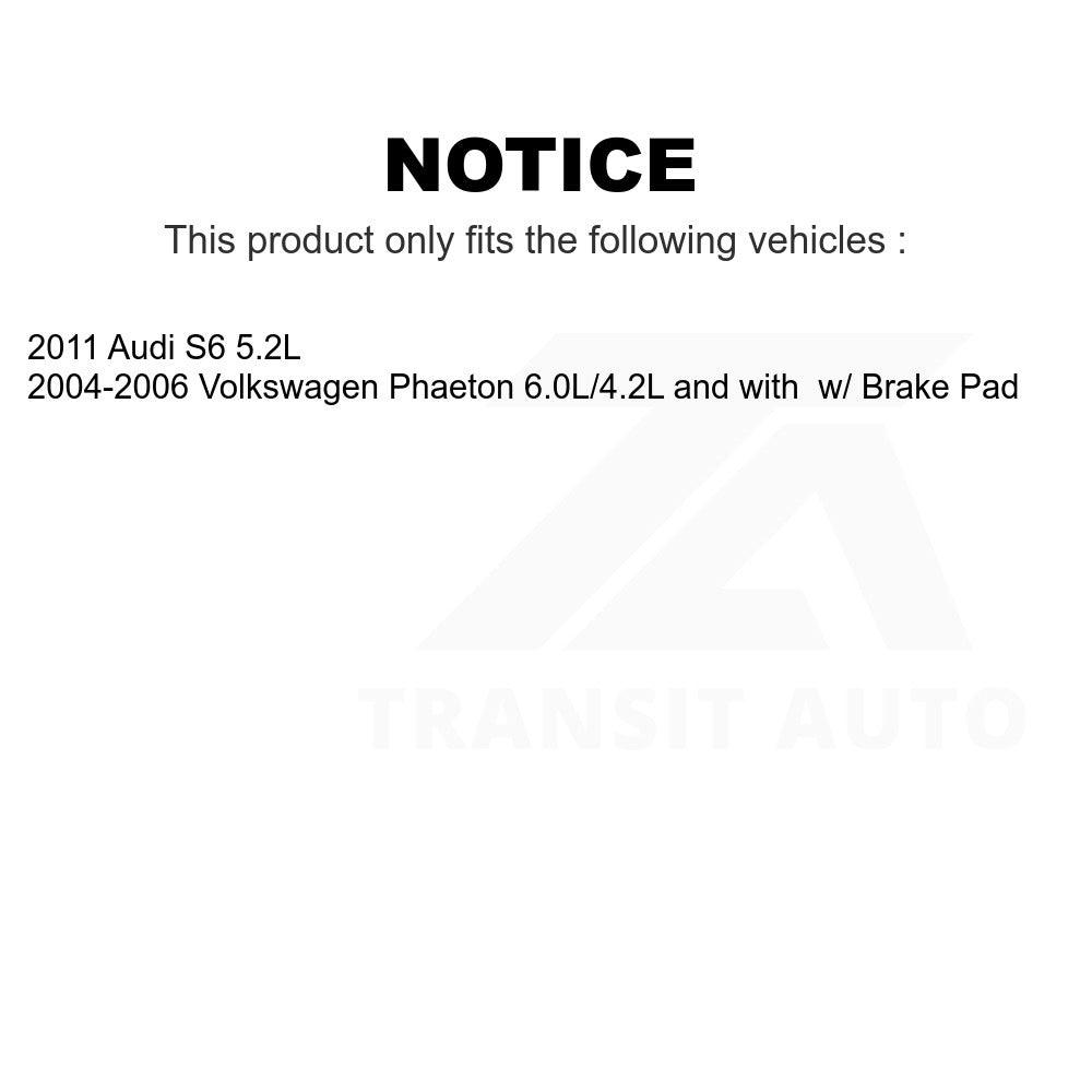 Mpulse Rear Disc Brake Pads Wear Sensor SEN-2BWS0225 For Volkswagen Phaeton Audi S6