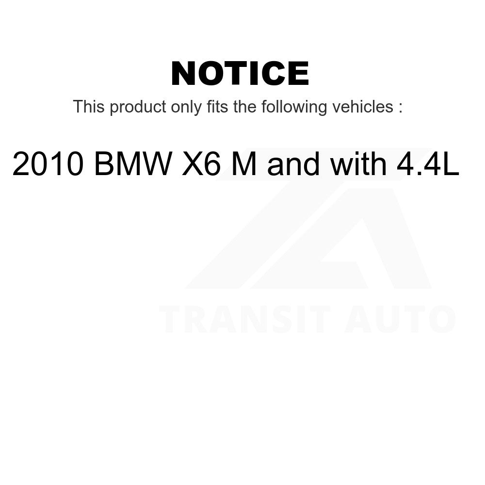 Mpulse Front Disc Brake Pads Wear Sensor SEN-2BWS0358 For 2010 BMW X6 M with 4.4L
