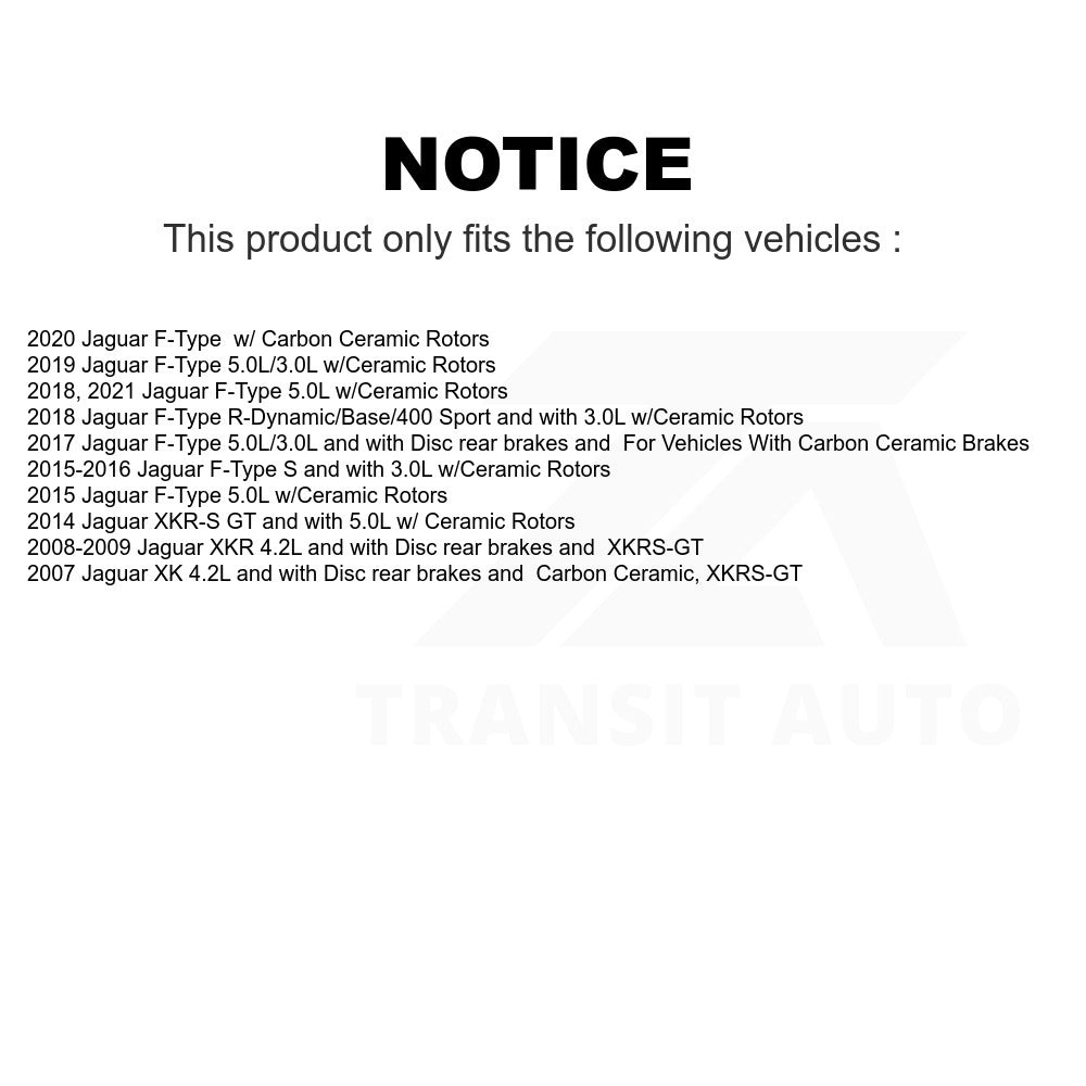 Mpulse Front Disc Brake Pads Wear Sensor SEN-2BWS0390 For Jaguar F-Type XK XKR XKR-S