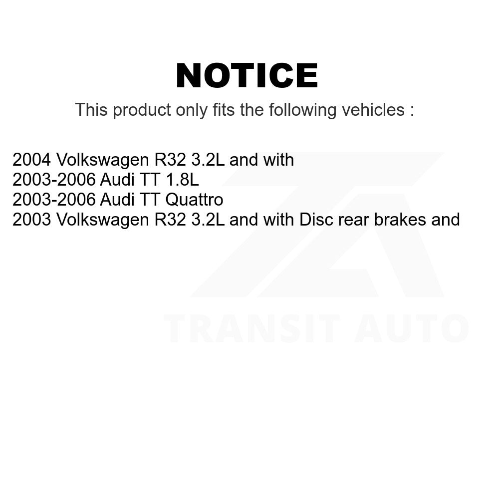 Mpulse Disc Brake Pads Wear Sensor SEN-2BWS0432 For Audi TT Quattro Volkswagen R32