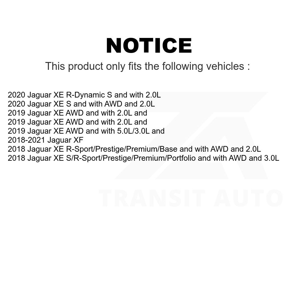 Mpulse Front Disc Brake Pads Wear Sensor SEN-2BWS0486 For Jaguar XE XF