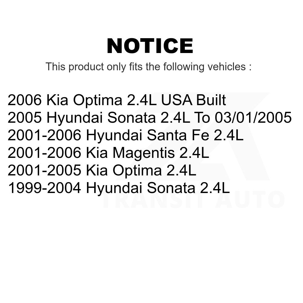 Mpulse Engine Camshaft Position Sensor SEN-2CAM0003 For Hyundai Santa Fe Sonata Kia Optima Magentis 2.4L