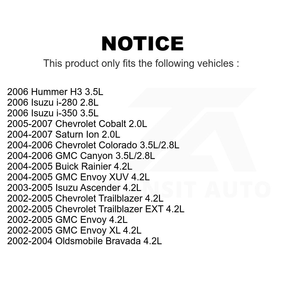 Mpulse Engine Camshaft Position Sensor SEN-2CAM0099 For Chevrolet Trailblazer GMC Cobalt Colorado Envoy Saturn Ion EXT XL Canyon Hummer H3 Buick Rainier Oldsmobile Bravada XUV Isuzu Ascender i-280