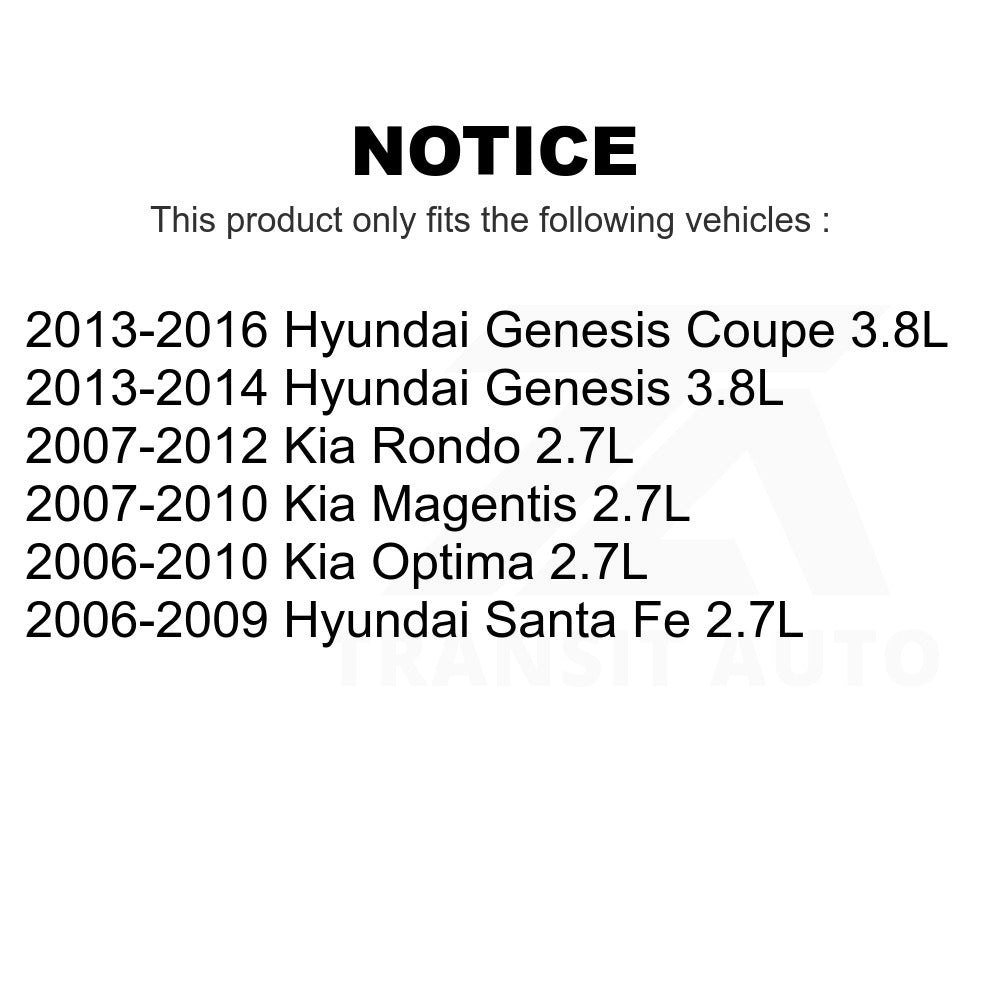 Mpulse Engine Camshaft Position Sensor SEN-2CAM0512 For Hyundai Santa Fe Kia Optima Rondo Genesis Coupe Magentis