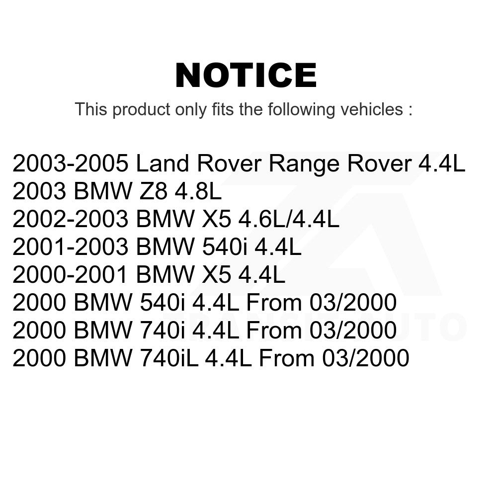 Mpulse Engine Crankshaft Position Sensor SEN-2CRK0024 For BMW X5 Land Rover Range 540i 740iL 740i Z8