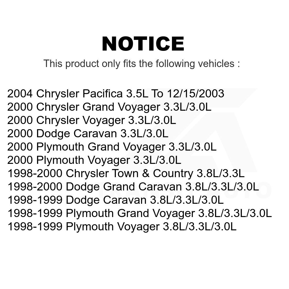 Mpulse Engine Position Sensor SEN-2CRK0191 For Dodge Chrysler Grand Caravan Town & Country Plymouth Pacifica Voyager