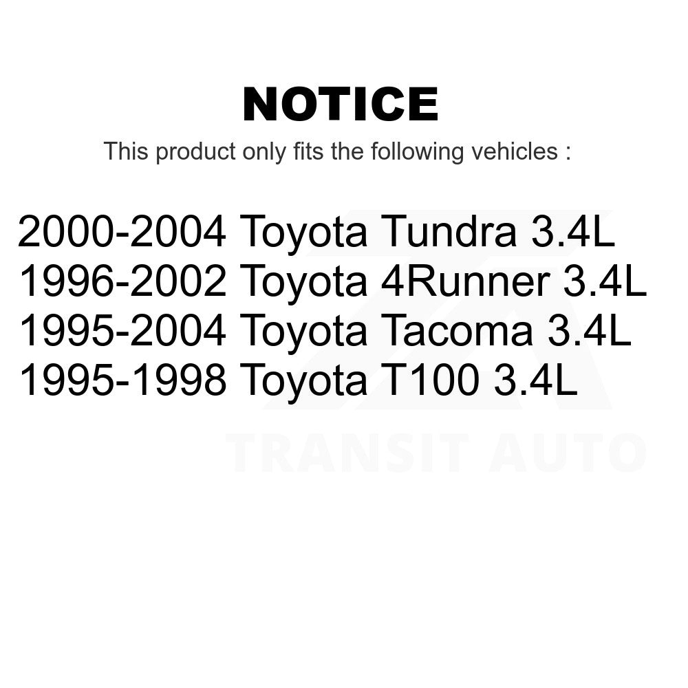 Mpulse Engine Crankshaft Position Sensor SEN-2CRK0302 For Toyota Tacoma 4Runner Tundra T100 3.4L