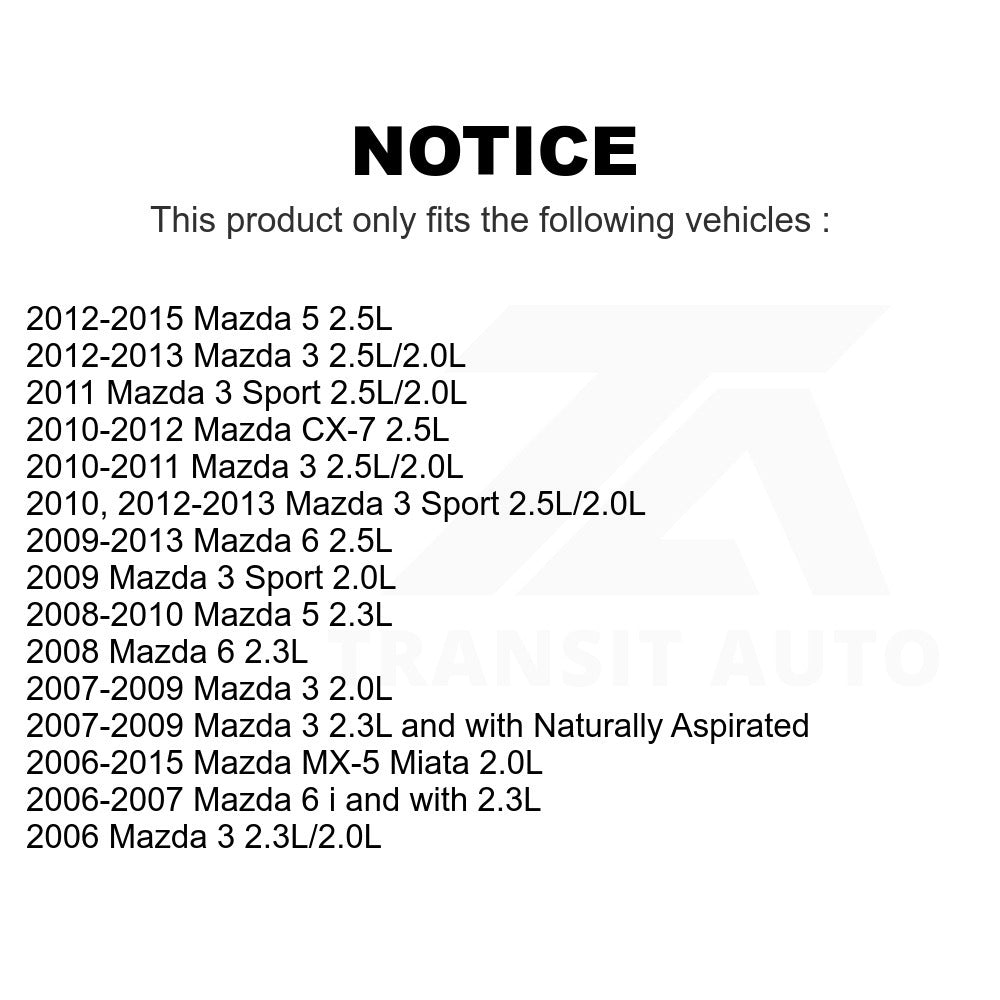 Mpulse Engine Crankshaft Position Sensor SEN-2CRK0304 For Mazda 3 6 5 MX-5 Miata CX-7 Sport