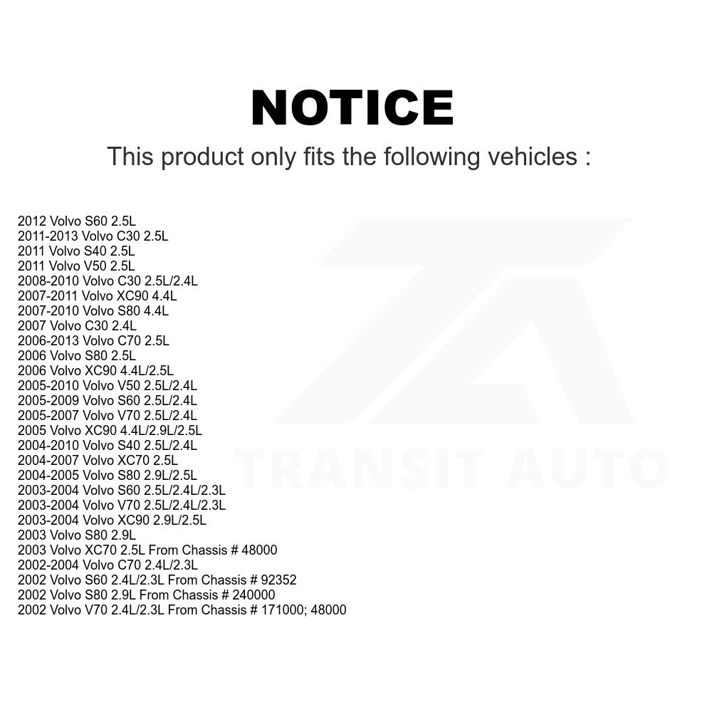 Mpulse Engine Crankshaft Position Sensor SEN-2CRK0315 For Volvo XC90 S60 S40 S80 XC70 V70 C70 C30 V50