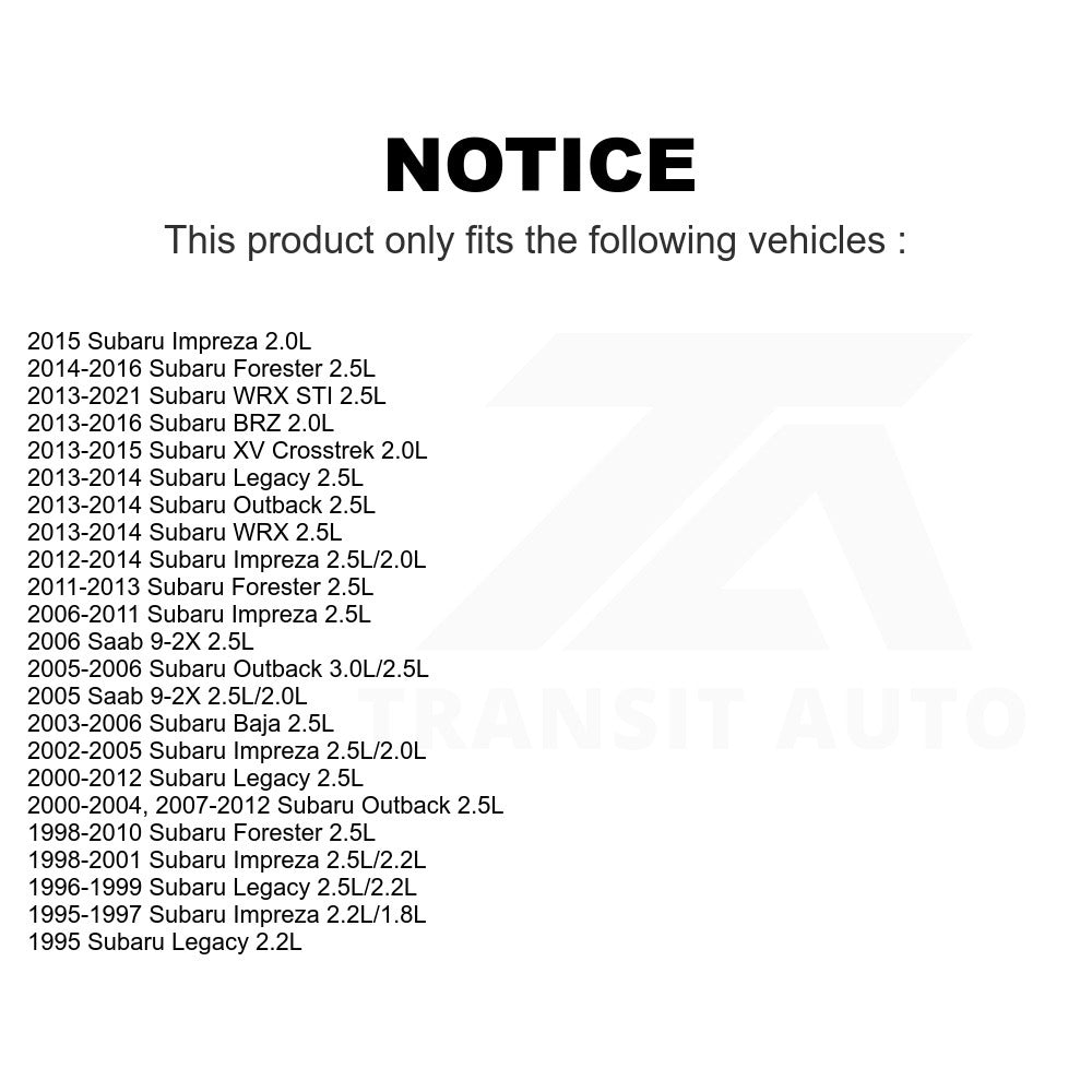 Mpulse Engine Crankshaft Position Sensor SEN-2CRK0320 For Subaru Forester Outback Impreza Legacy XV Crosstrek WRX STI Baja BRZ Saab 9-2X