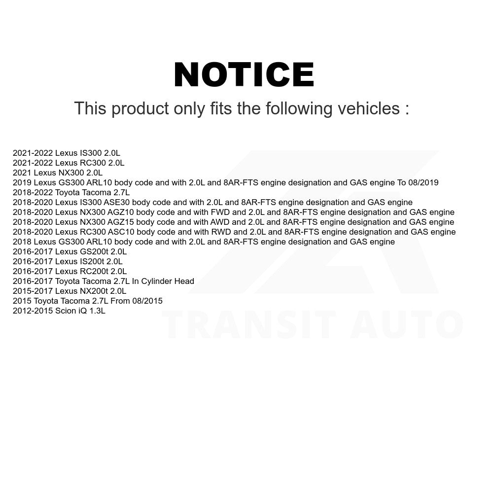 Mpulse Engine Position Sensor SEN-2CRK0363 For Toyota Tacoma Lexus NX200t NX300 IS200t IS300 Scion iQ RC200t GS300 RC300 GS200t