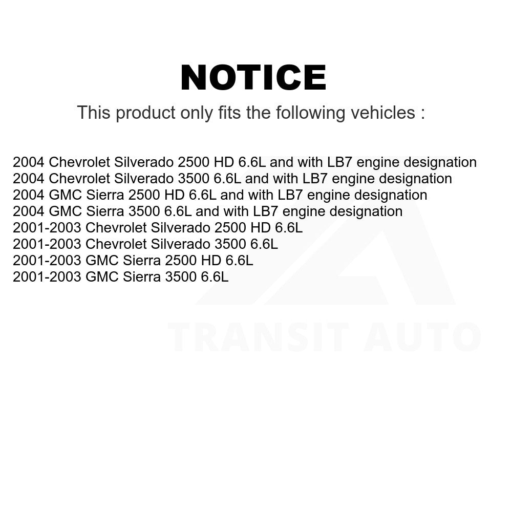 Mpulse Engine Crankshaft Position Sensor SEN-2CRK0632 For Chevrolet Silverado 2500 HD GMC Sierra 3500