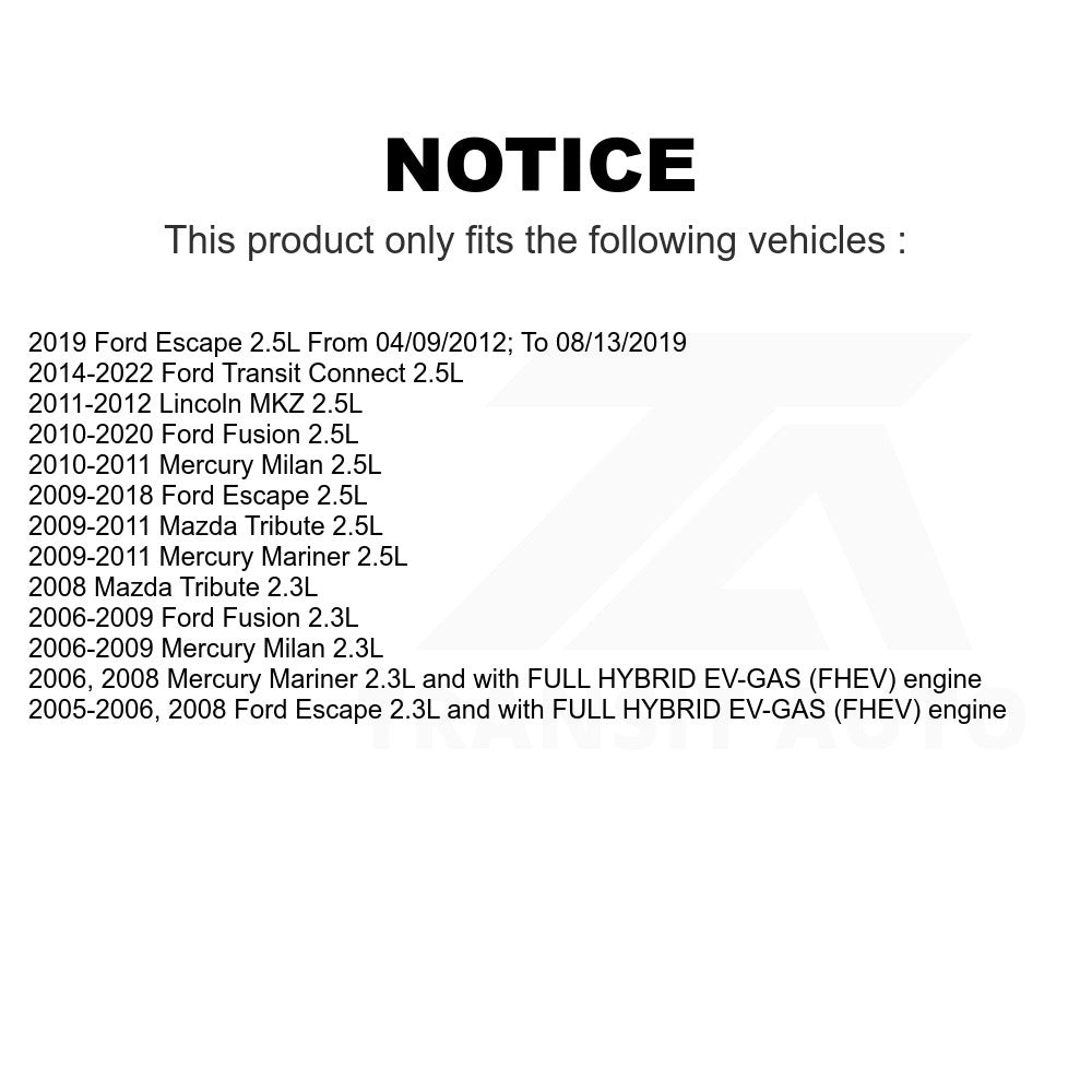 Mpulse Engine Crankshaft Position Sensor SEN-2CRK0639 For Ford Escape Fusion Mercury Transit Connect Milan Mariner Lincoln MKZ Mazda Tribute