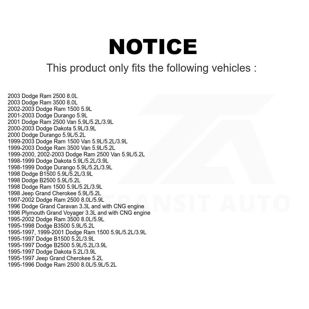 Mpulse Engine Coolant Temperature Sensor SEN-2CTS0006 For Dodge Ram 1500 Dakota 2500 Durango Jeep Grand Cherokee 3500 Van B2500 B3500 Caravan B1500 Plymouth Voyager