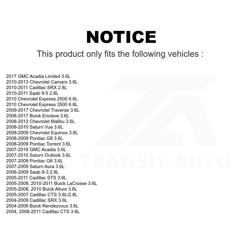 Mpulse Engine Coolant Temperature Sensor SEN-2CTS0044 For Chevrolet Buick Traverse Malibu GMC Acadia Cadillac Enclave Pontiac CTS Camaro LaCrosse G6 Saturn SRX Aura Vue Rendezvous Equinox STS Outlook