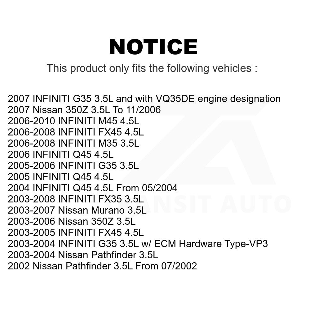 Mpulse Ignition Knock (Detonation) Sensor SEN-2KNC0010 For Nissan INFINITI Murano G35 350Z FX35 Pathfinder M35 M45 FX45 Q45