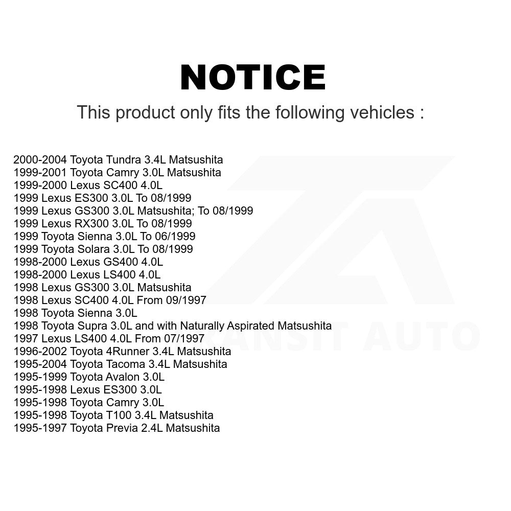 Mpulse Ignition Knock (Detonation) Sensor SEN-2KNC0063 For Toyota Camry Tacoma 4Runner Tundra Lexus Avalon ES300 T100 Sienna RX300 LS400 Solara GS300 GS400 Previa SC400 Supra