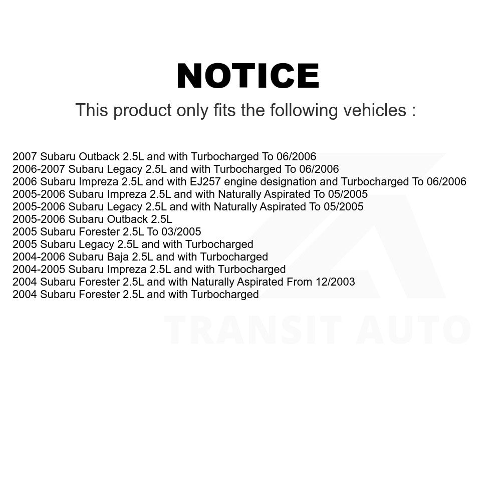 Mpulse Ignition Knock (Detonation) Sensor SEN-2KNC0264 For Subaru Outback Forester Impreza Legacy Baja