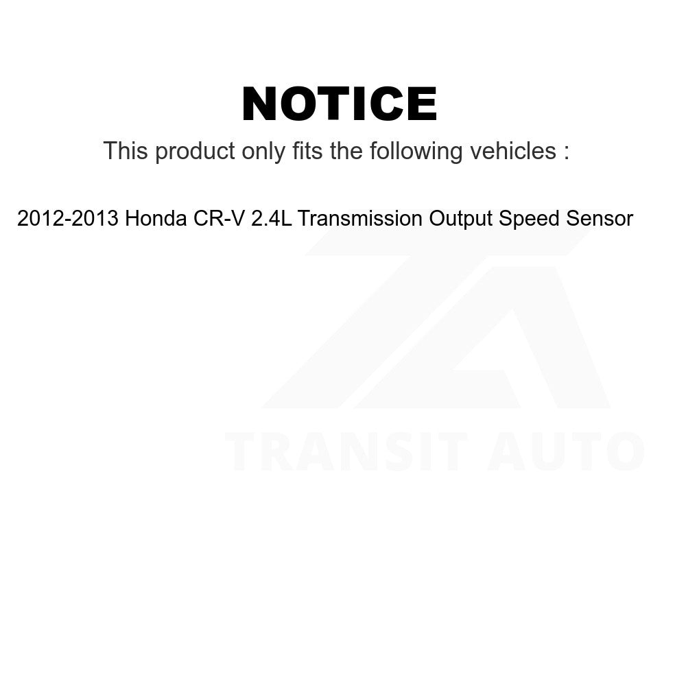 Mpulse Vehicle Speed Sensor SEN-2VSS0199 For 2012-2013 Honda CR-V 2.4L Transmission Output