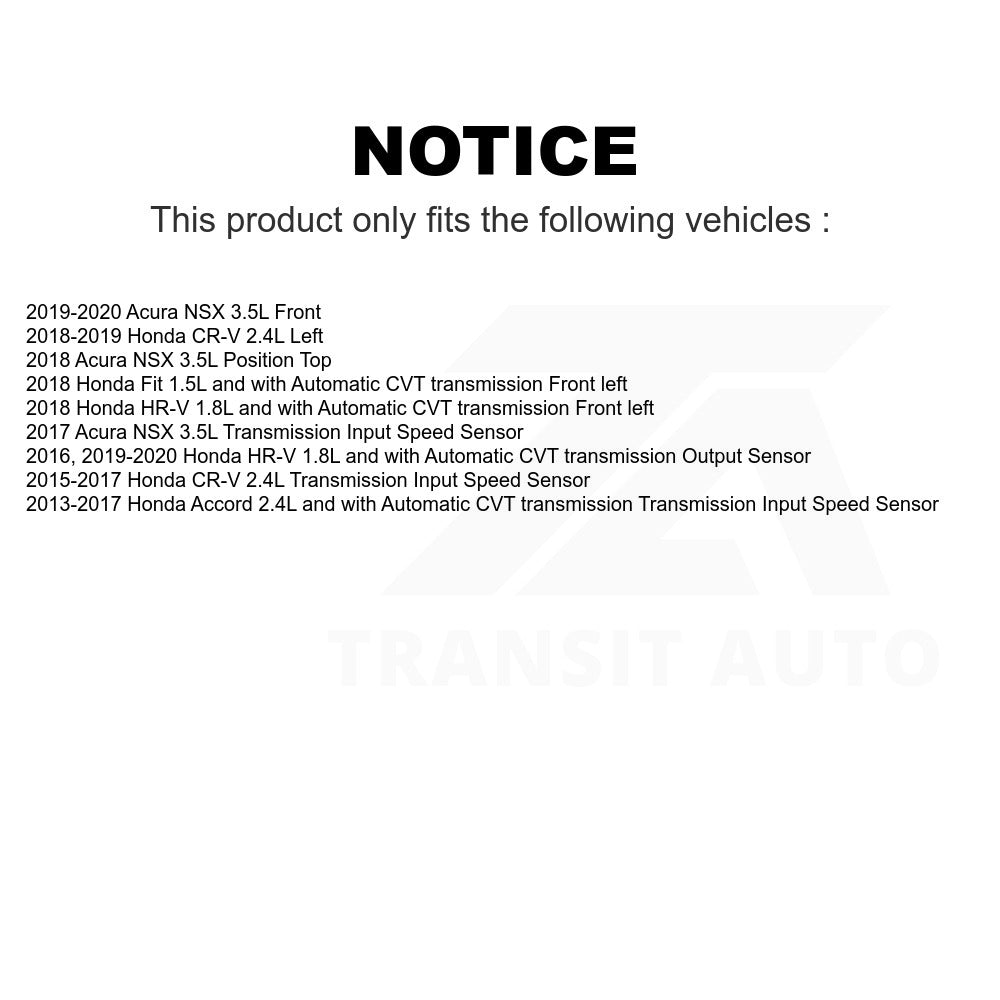 Mpulse Vehicle Speed Sensor SEN-2VSS0538 For Honda CR-V Accord HR-V Fit Acura NSX