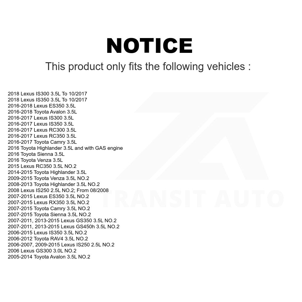 Mpulse Engine Variable Valve Timing (VVT) Solenoid SEN-2VTS0019 For Toyota Camry Lexus Highlander Sienna RAV4 RX350 ES350 Avalon IS250 Venza GS350 IS350 IS300 GS300 RC350 GS450h RC300