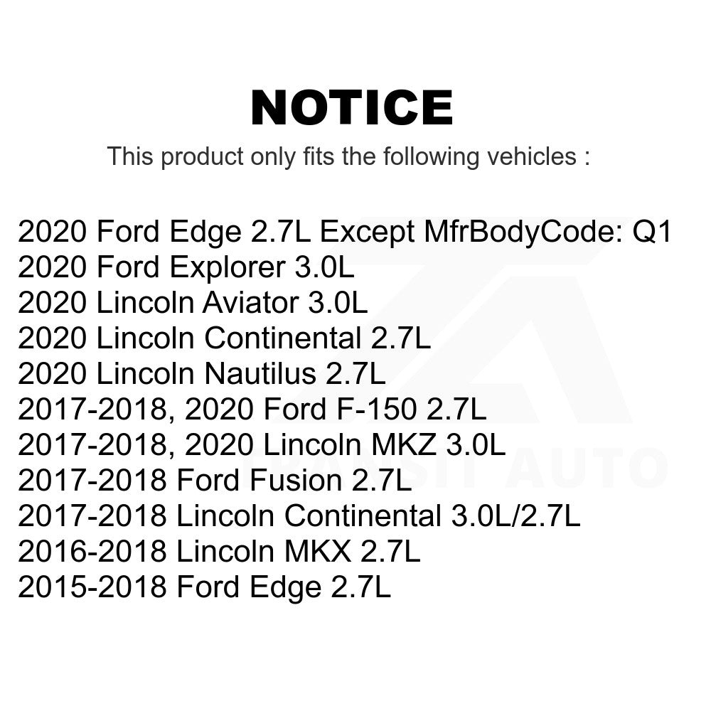 Mpulse Engine Variable Valve Timing (VVT) Solenoid SEN-2VTS0238 For Ford F-150 Edge Fusion Lincoln MKX MKZ Explorer Continental Aviator Nautilus