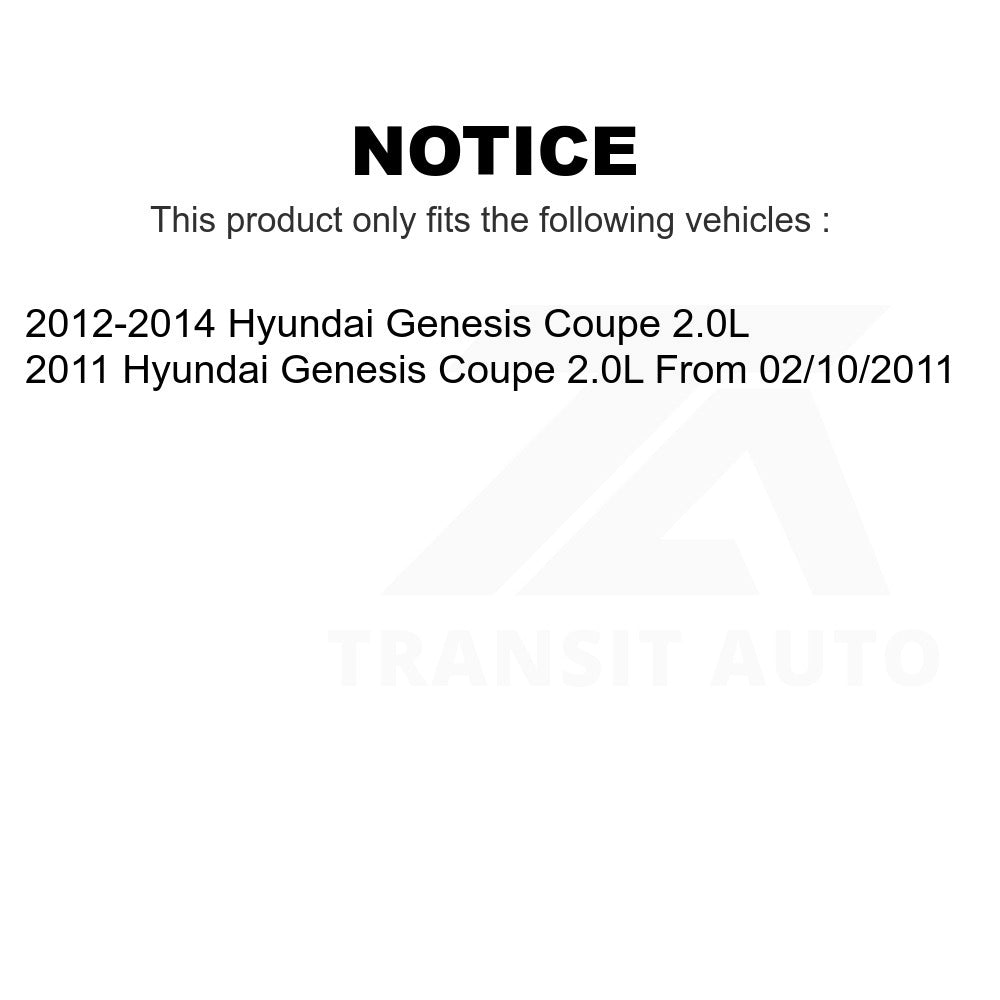 Mpulse Exhaust Engine Variable Valve Timing (VVT) Solenoid SEN-2VTS0266 For Hyundai Genesis Coupe 2.0L