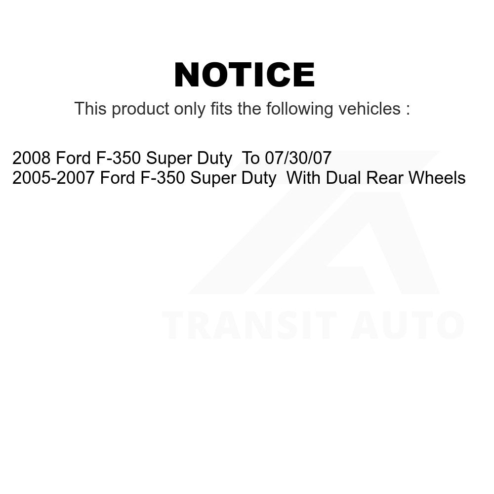 Rear Semi-Metallic Disc Brake Pads SIM-1067 For Ford F-350 Super Duty