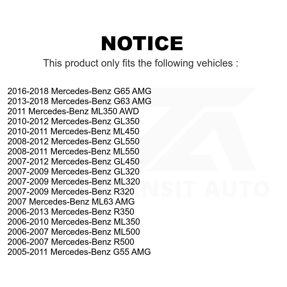 Rear Semi-Metallic Disc Brake Pads SIM-1122 For Mercedes-Benz ML350 GL450 R350 GL550 G63 AMG ML500 ML320 GL350 ML550 GL320 R500 R320 G55 ML63 G65 ML450