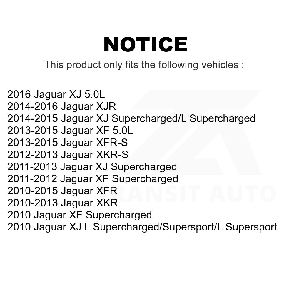 Rear Ceramic Disc Brake Pads TEC-1449 For Jaguar XF XJ XKR XFR XJR XKR-S XFR-S