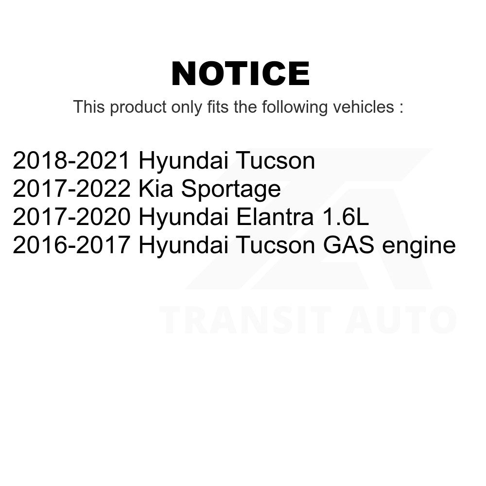 Front Ceramic Disc Brake Pads TEC-1847 For Hyundai Elantra Tucson Kia Sportage