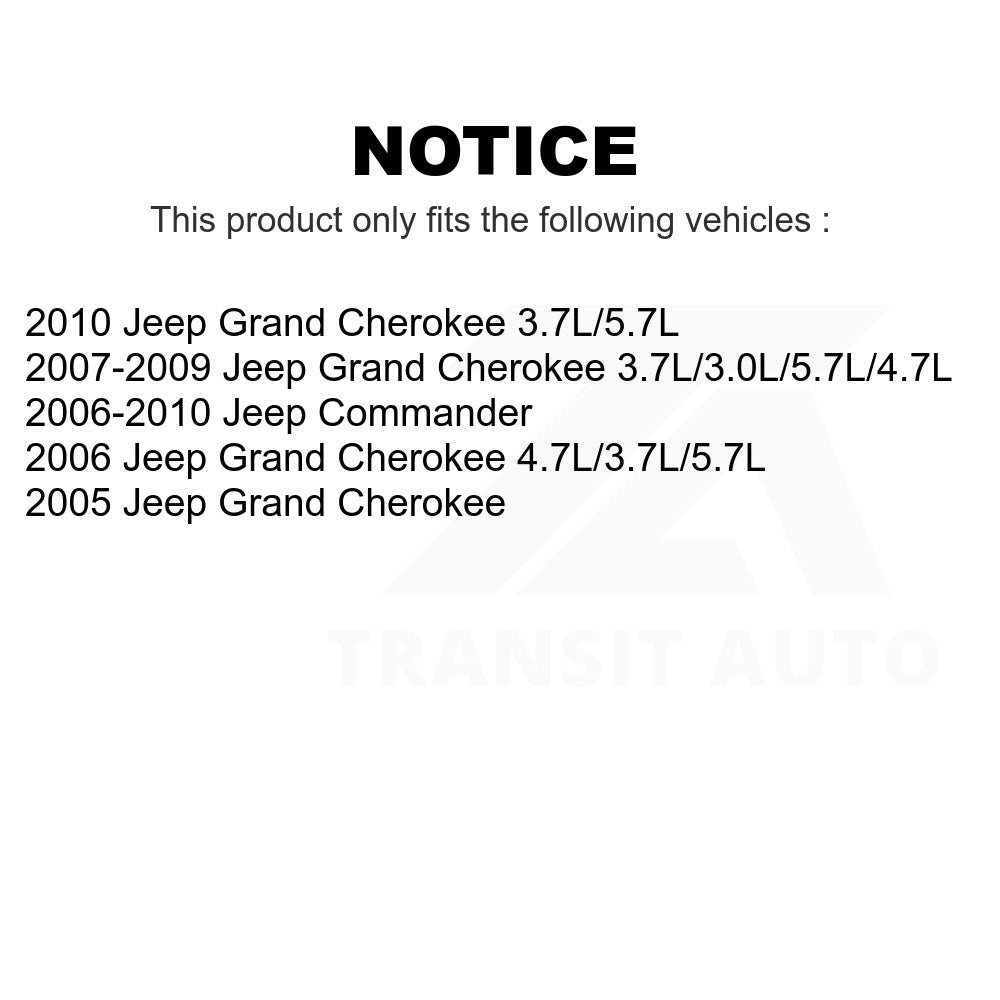 Front Right Lower Suspension Control Arm Ball Joint Assembly TOR-CK621374 For Jeep Grand Cherokee Commander