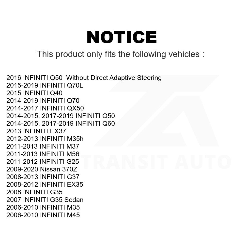 Left Outer Steering Tie Rod End TOR-ES800338 For INFINITI G37 Q50 G35 M35 Nissan 370Z QX50 Q60 EX35 M37 G25 Q70 Q70L M45 Q40 M56 EX37 M35h