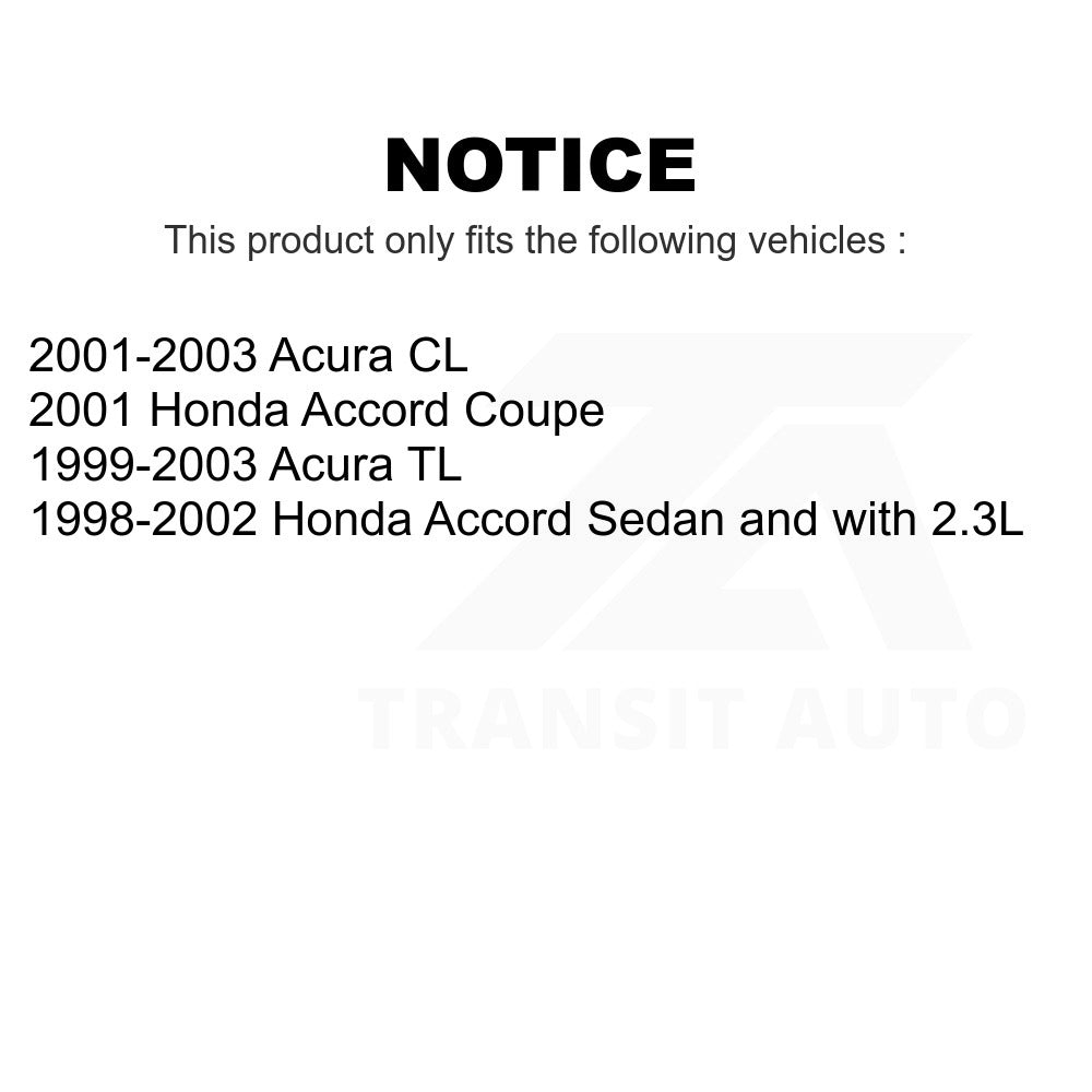Front Inner Steering Tie Rod End TOR-EV415 For Honda Accord Acura TL CL