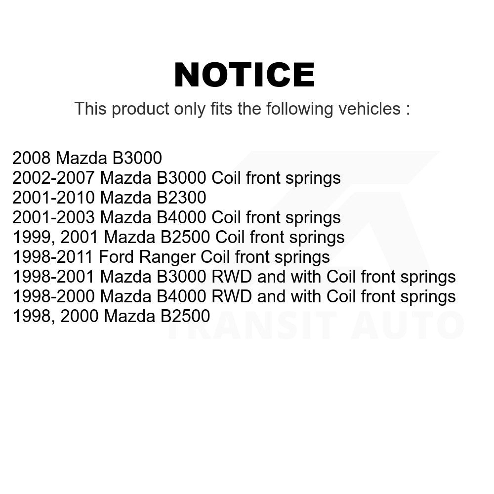Front Upper Suspension Ball Joint TOR-K8738 For Ford Ranger Mazda B3000 B2500 B2300 B4000