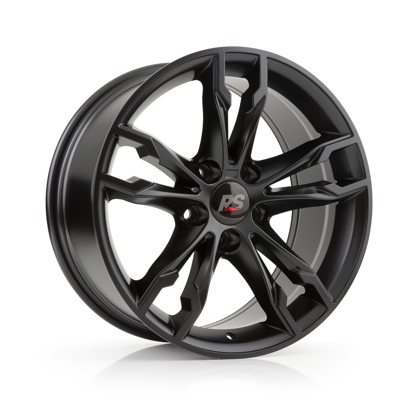 RS Satin Black 17x8.0 5x112 Wheels - BM09-17SB