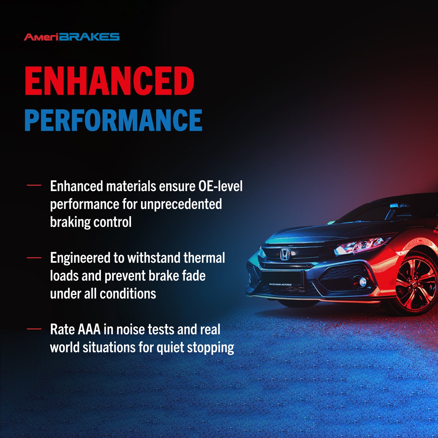 Transit Auto - Front Rear Semi-Metallic Pads And Coated Disc Brake Rotors Kit For 2019 Toyota 86 TRD Special Edition Without Brembo Brakes KGA-105571