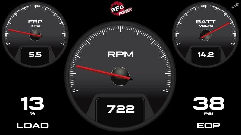 aFe AGD Advanced Gauge Display Digital 5.5in Monitor 08-18 Dodge/RAM/Ford/GM Diesel Trucks | Too Fast Autoparts | Order Online