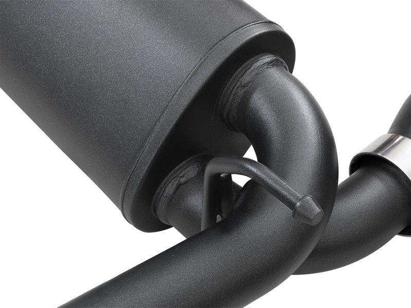 aFe Rebel Series 2.5in 409 SS Axle-Back Exhaust w/ Black Tips 2018+ Jeep Wrangler (JL) V6 3.6L | Too Fast Autoparts | Order Online