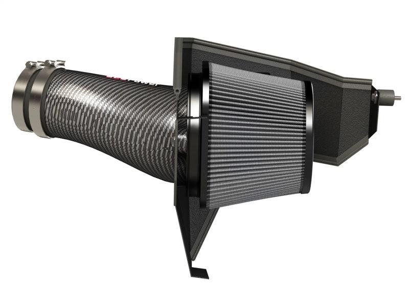 aFe POWER Magnum FORCE Carbon Fiber Stage 2 Pro Dry S CAIS - 11-18 Dodge Challenger/Charger V8-6.4L | Too Fast Autoparts | Order Online