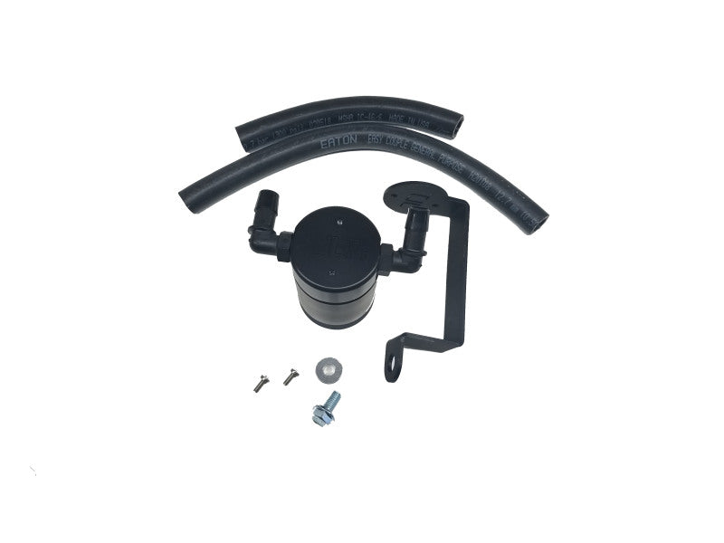 J&L 05-23 Dodge Charger 5.7L Hemi Passenger Side Oil Separator 3.0 - Black Anodized