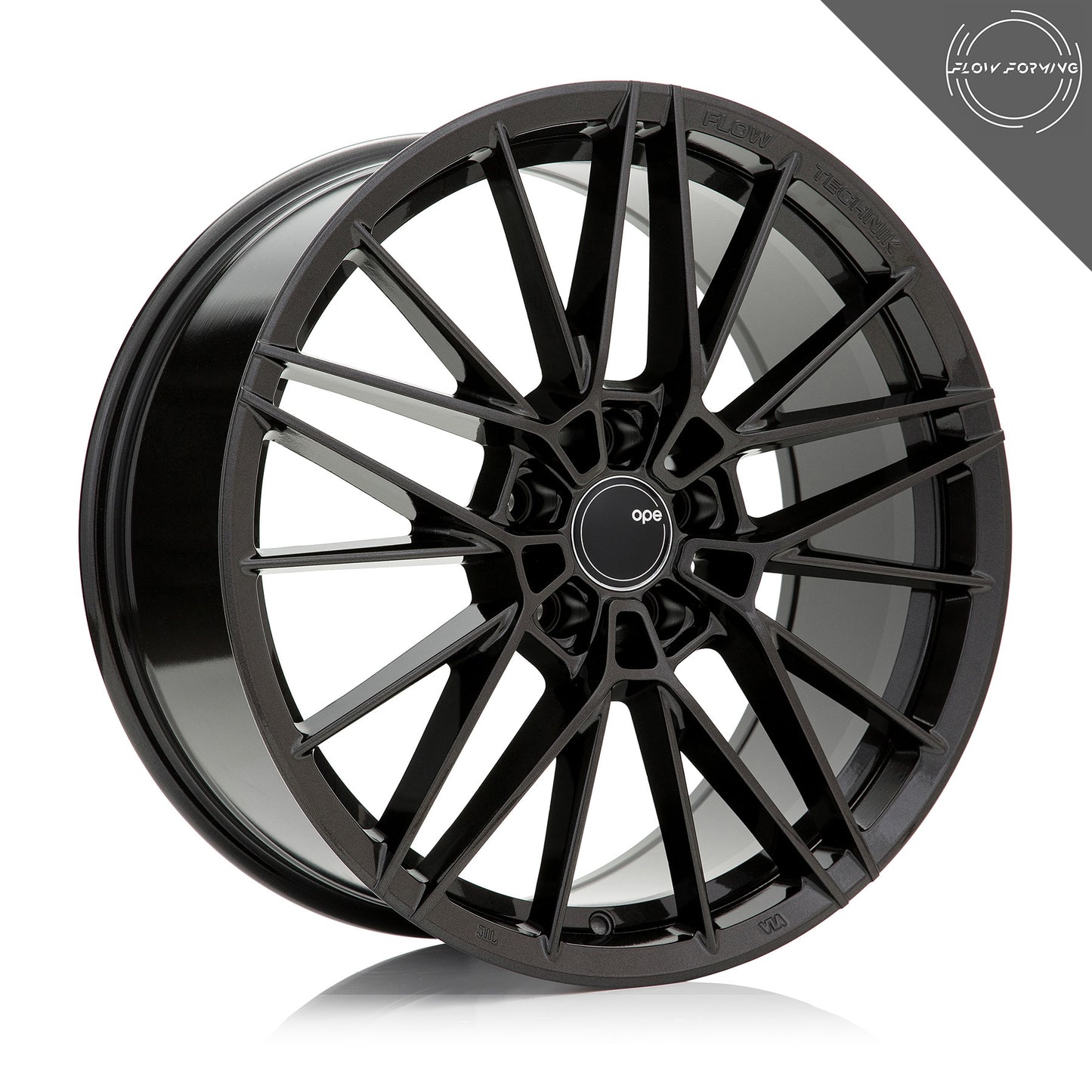 OPE Wheels FF03 Style With DIAMOND BLACK Finish | Size - 19x8.5 | PCD - 5x120 | Offset - 35 | Bore - 67.1