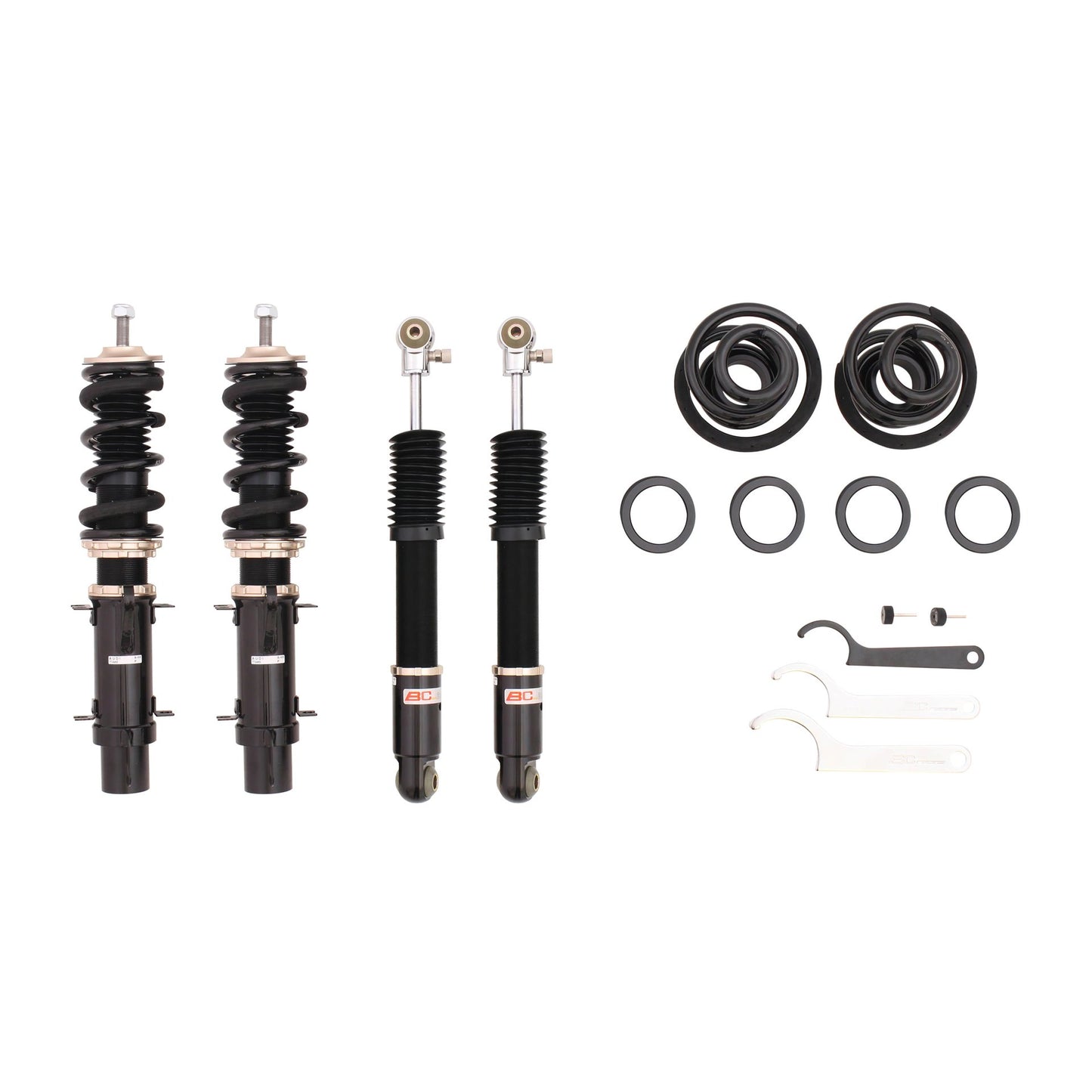 BC Racing BR Coilovers | 00-06 Audi TT AWD / 99-05 VW JETTA IV AWD / 99-06 VW BORA AWD / 99-05 VW Golf R32 AWD | S-03