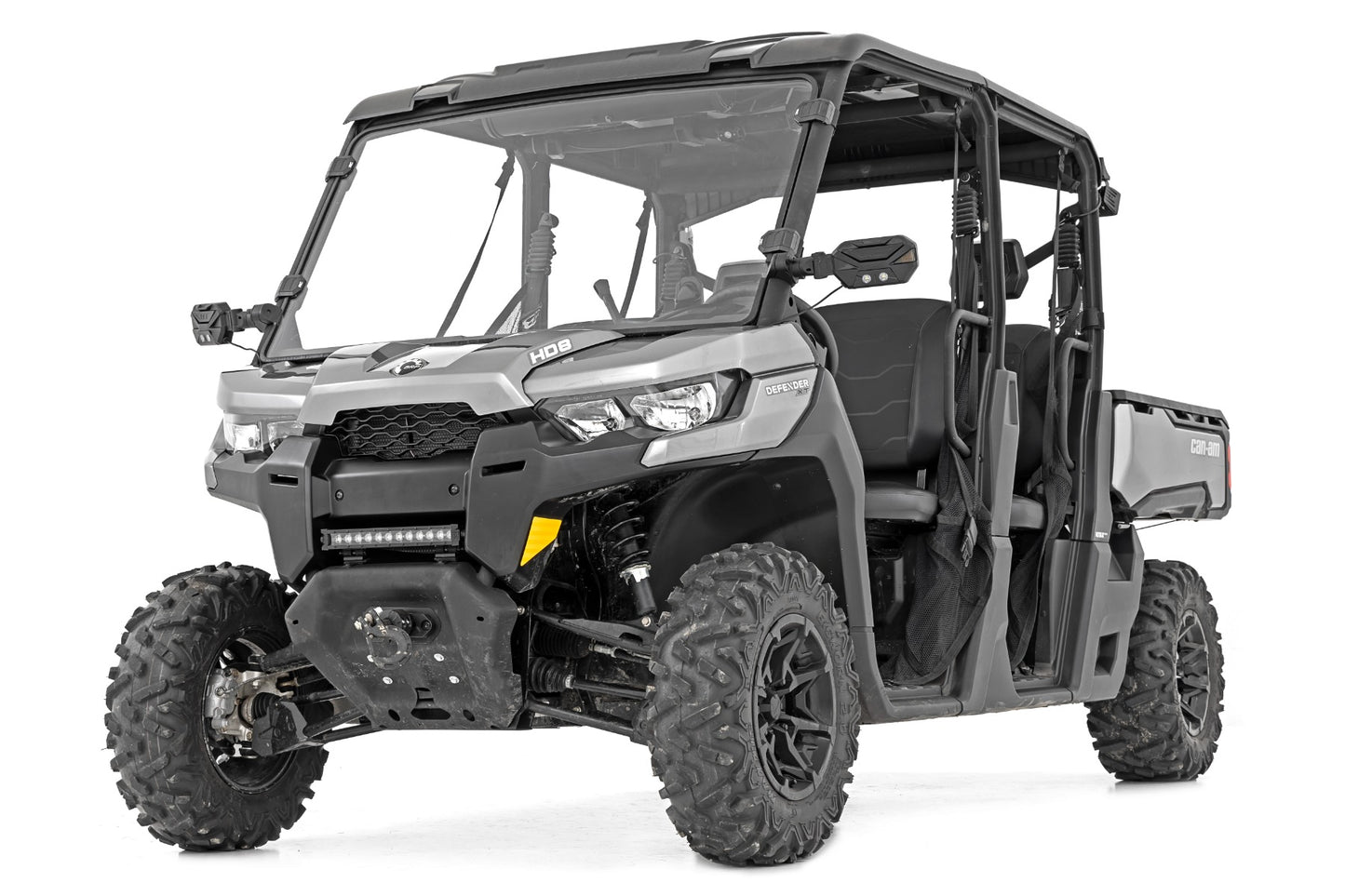 UTV Aluminum Side Mirrors w/Turn Signal (Pro-Fit Cages | Universal)