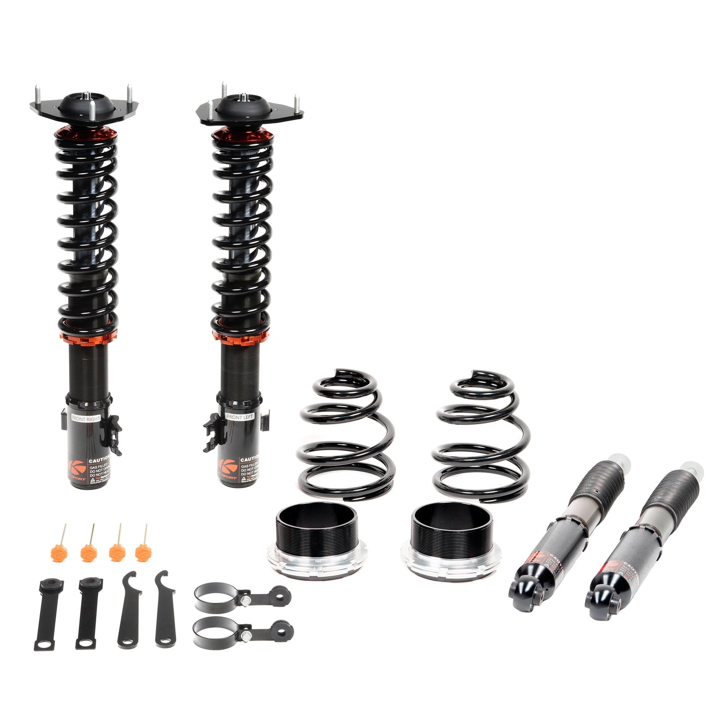 Ksport Gravel Rally Spec GR Coilover Kit - CMT251-GR For Mitsubishi Lancer 2008-2017